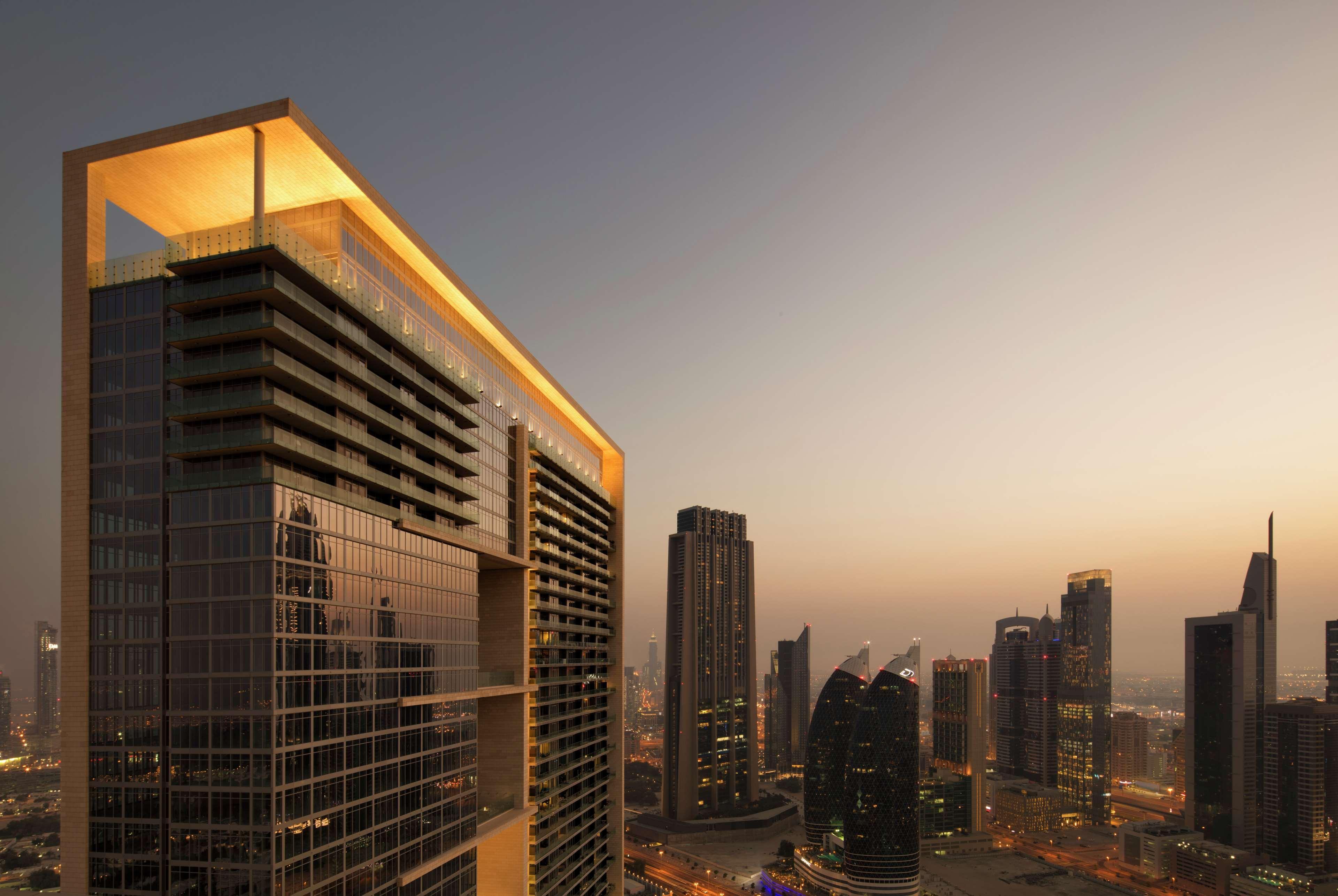 Hotel Waldorf Astoria Dubai International Financial Centre Exterior foto The Address Downtown Dubai
