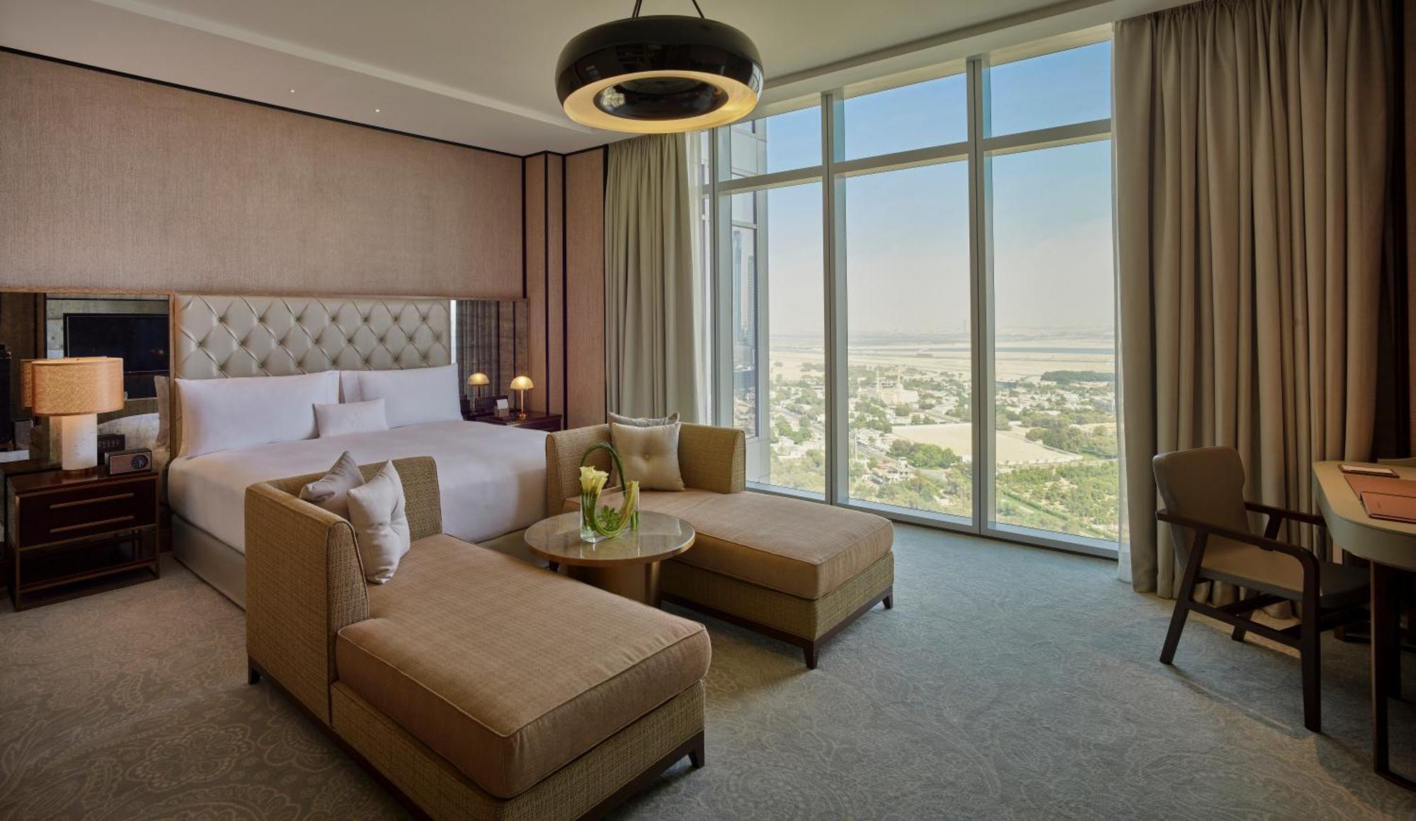 Hotel Waldorf Astoria Dubai International Financial Centre Exterior foto A bedroom at the hotel